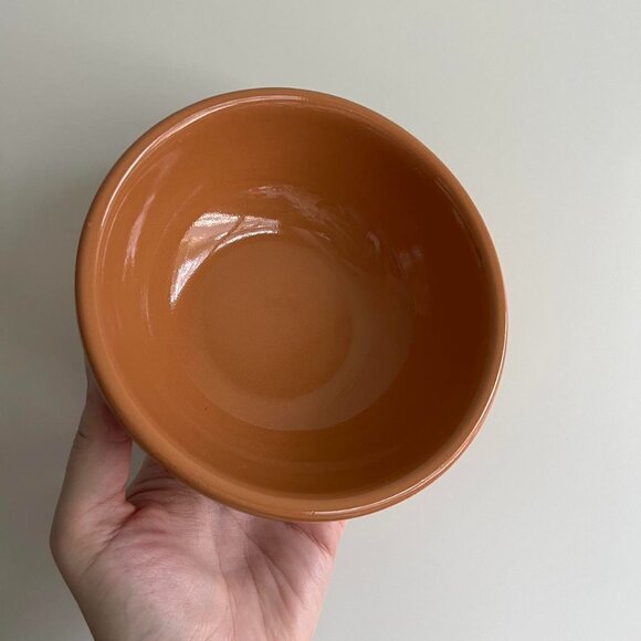 S/4 Vintage Terra Cotta Ceramic Bowls by Pier 1 Imports - Picture 8 of 8